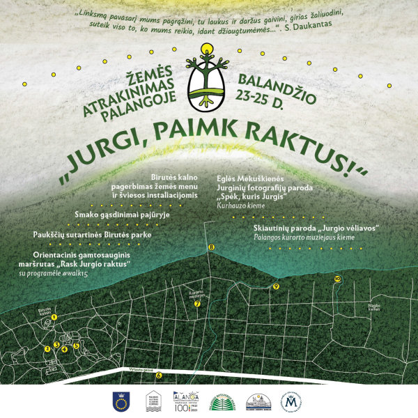 Nors ir kitokios, Jurginės ir šiemet Palangoje padovanos gamtos atbudimo nuotaiką