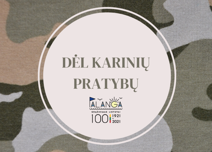 Dėl karinių pratybų