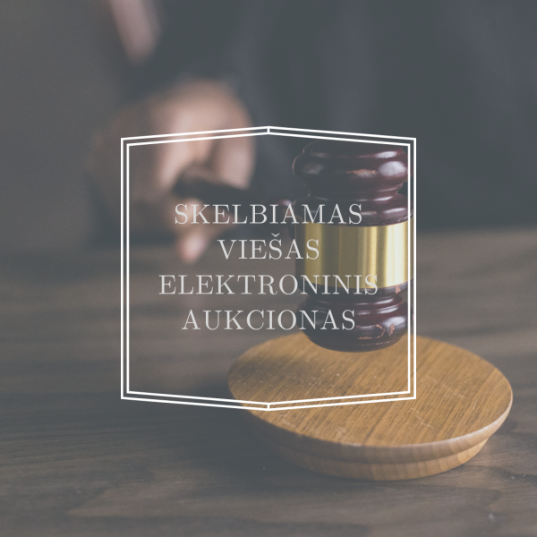Skelbiamas nekilnojamojo turto pardavimo viešas elektroninis aukcionas (Vasario 16-osios g. 6,...
