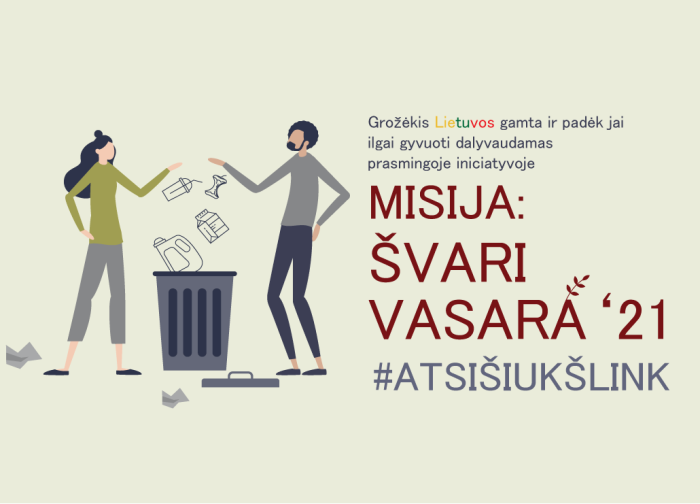 Lietuvoje vėl startuoja „Misija: švari vasara!“