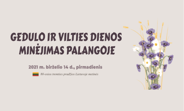 Gedulo ir vilties dienos minėjimas Palangoje