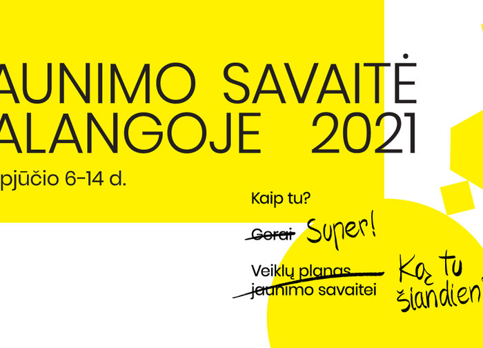 Jaunimo savaitė Palangoje 2021
