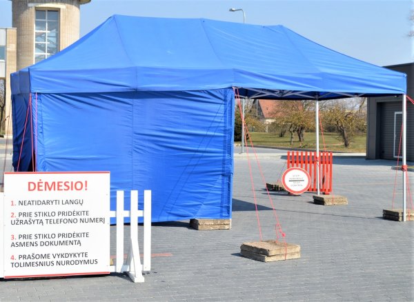Mobilaus punkto darbo apimtys didinamos – nuo pirmadienio dirbama dviem pamainomis