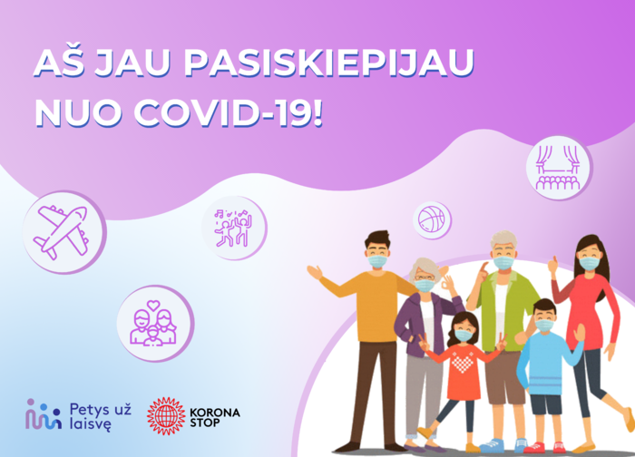 Artėjant mokslo metams pasirūpinkime vaikų sveikata – skiepyti nuo COVID-19 ligos galima...