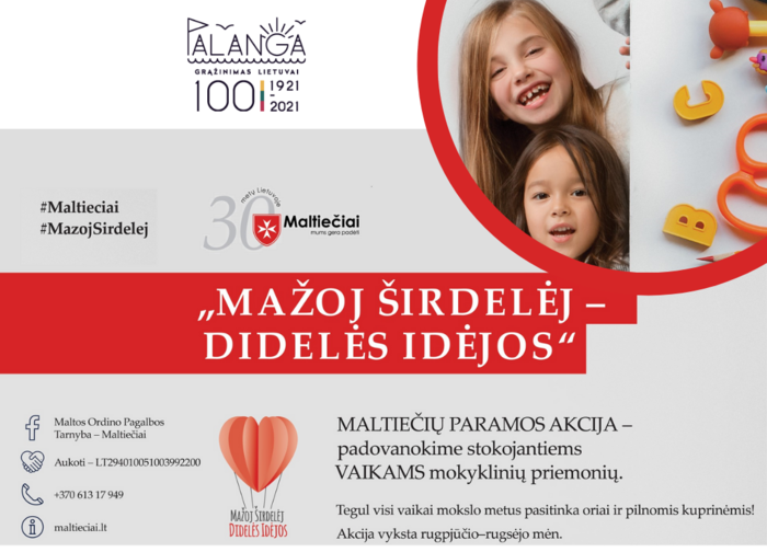Mažoj širdelėj - didelės idėjos