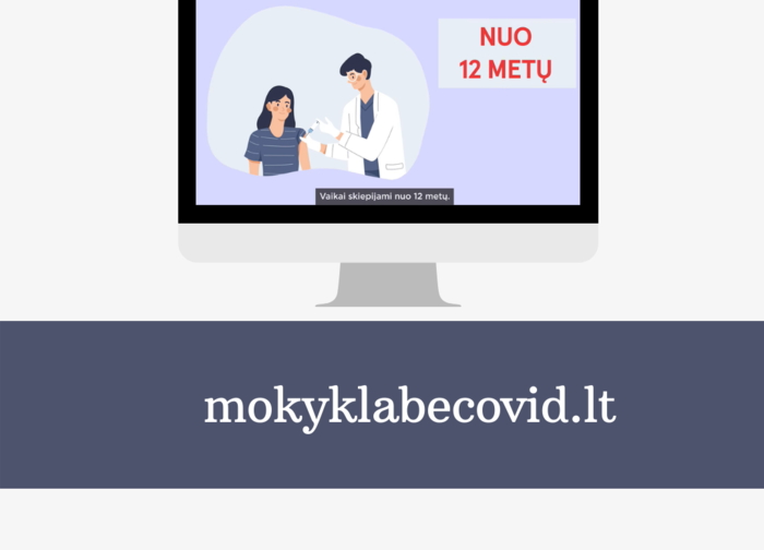 Nauja svetainė mokyklabecovid.lt