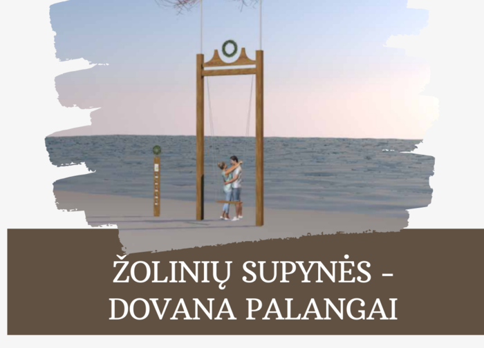 Žolinės proga – pirmą kartą Lietuvoje - įspūdingos sūpynės ant jūros kranto