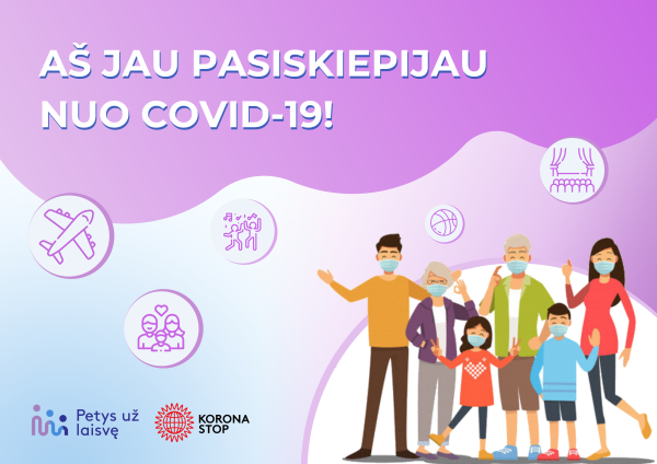 Artėjant mokslo metams pasirūpinkime vaikų sveikata – skiepyti nuo COVID-19 ligos galima...