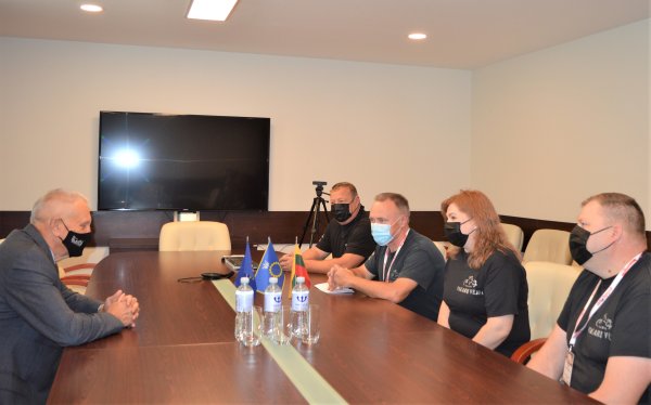 Palangos komanda išlydėta į  intelektualinį kultūrinį ir pažintinį ralį „Ryterna modul...