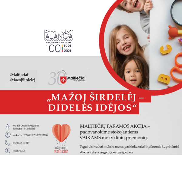 Mažoj širdelėj - didelės idėjos