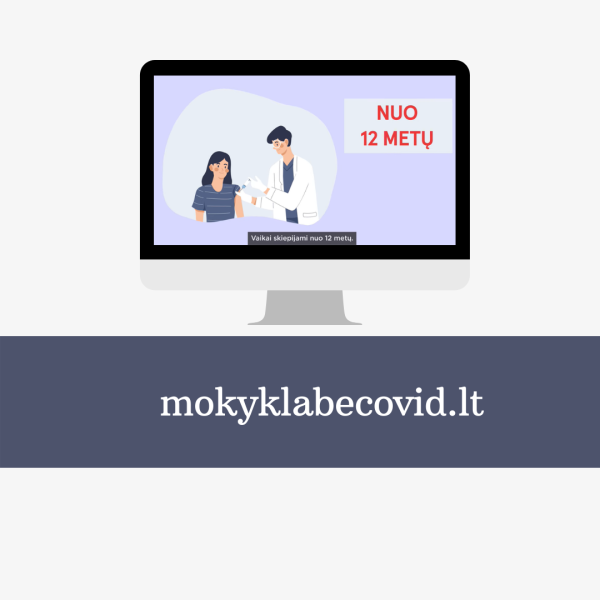 Nauja svetainė mokyklabecovid.lt