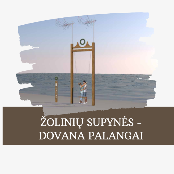 Žolinės proga – pirmą kartą Lietuvoje - įspūdingos sūpynės ant jūros kranto