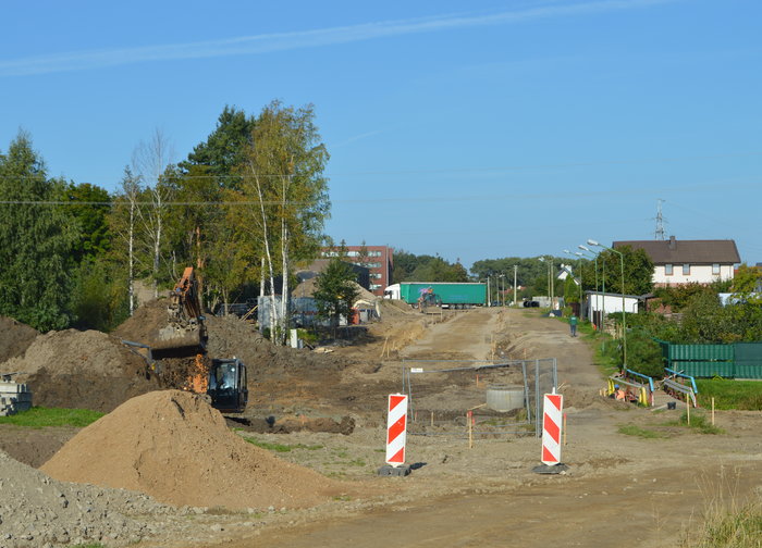 Vėžių gatvėje darbuojasi kelininkai – pradėti statybos darbai