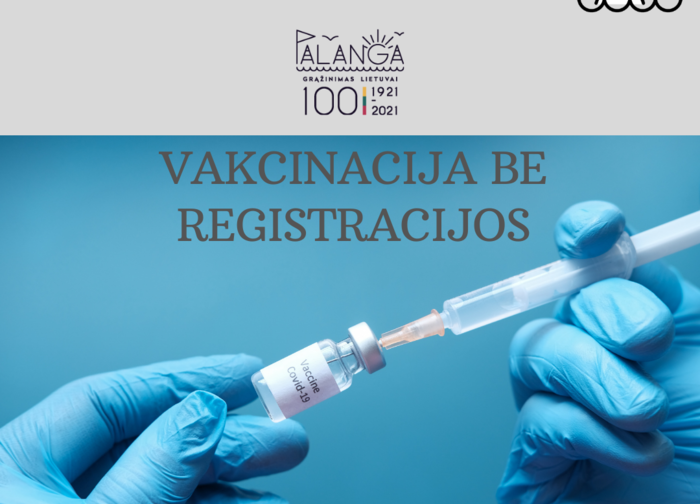 Rytoj, ketvirtadienį, nuo COVID-19 ligos pasiskiepykite be išankstinės registracijos