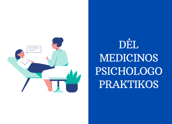 Siekiama didesnio medicinos psichologo ir psichoterapijos paslaugų prieinamumo gyventojams