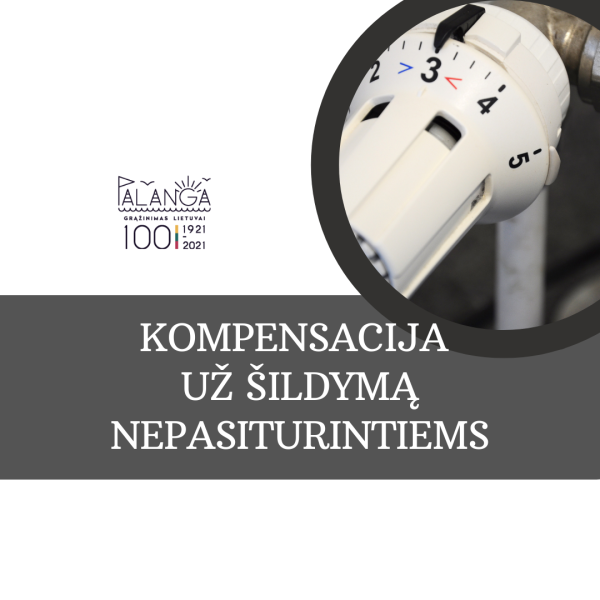 Primename, kad nepasiturintiems gyventojams kompensuojami mokesčiai už šildymą 