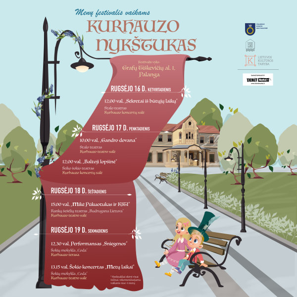 Kurhauzas vėl skambės nuo vaikų juoko – atkeliauja menų festivalis „Kurhauzo nykštukas“