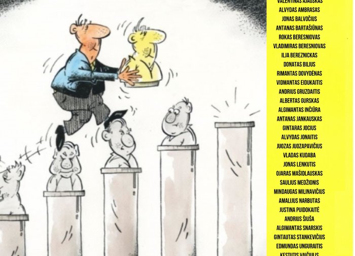 Palangos viešojoje bibliotekoje -  Lietuvos karikatūristų darbų paroda „Žmogus“ 