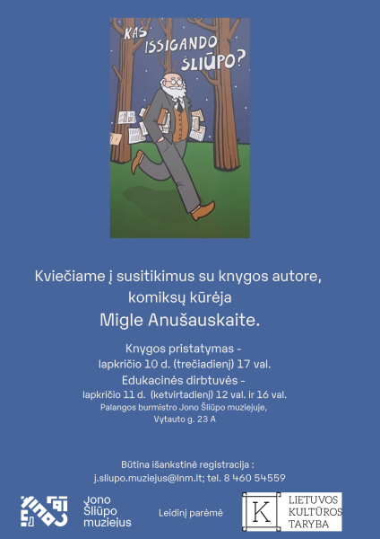 Apie Joną Šliūpą ir jo gyvenimą pasakojama komiksu: kokia asmenybė, toks ir žanras
