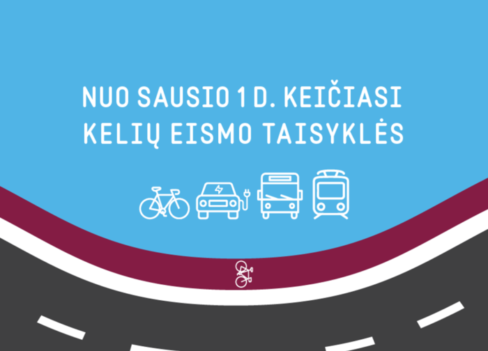 Nuo Naujųjų keičiasi Kelių eismo taisyklės: siekiama daugiau saugumo keliuose