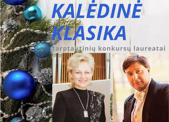 Palangos miesto savivaldybės viešoji biblioteka kviečia į šventinį koncertą „Kalėdinė klasika“