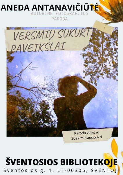 Fotografijų paroda Šventosios bibliotekoje