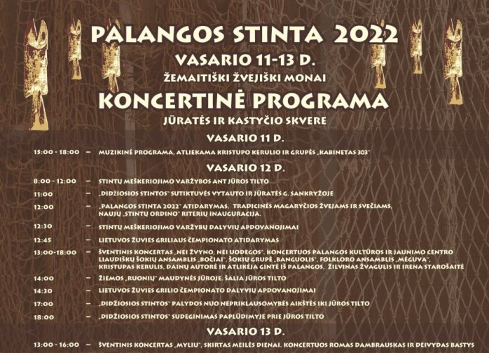 Kurorte darbymetis – artėjančiai šventei „Palangos stinta“ ruošiasi ne tik geriausi virtuvės...