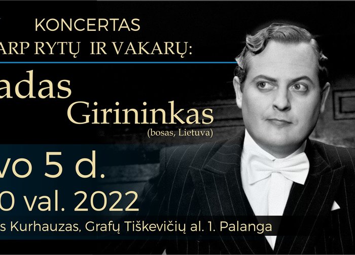 Solidaus balso artisto Tado Girininko koncertas gimtajame krašte 