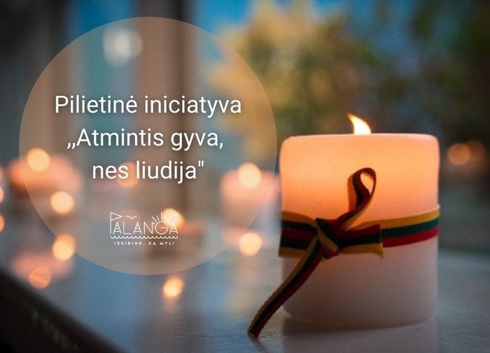 Sausio 13 – ąją minėkime kartu visuotine pilietine iniciatyva  „Atmintis gyva, nes liudija“