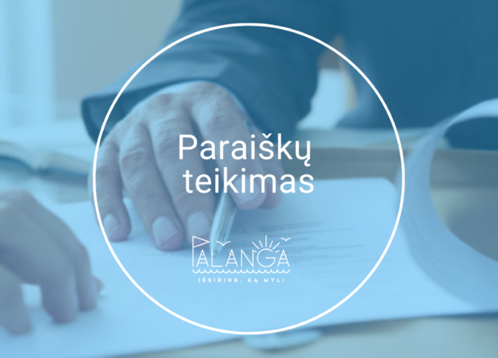  Priimamos paraiškos pagal priemonę „Mažiau taršių judumo priemonių įsigijimo skatinimas...