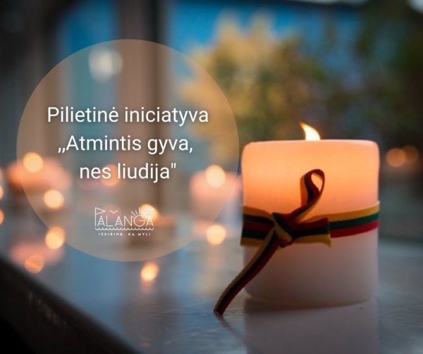 Sausio 13 – ąją minėkime kartu visuotine pilietine iniciatyva  „Atmintis gyva, nes liudija“