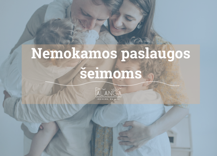 Kvietimas į nemokamus mokymus tėvams Palangoje