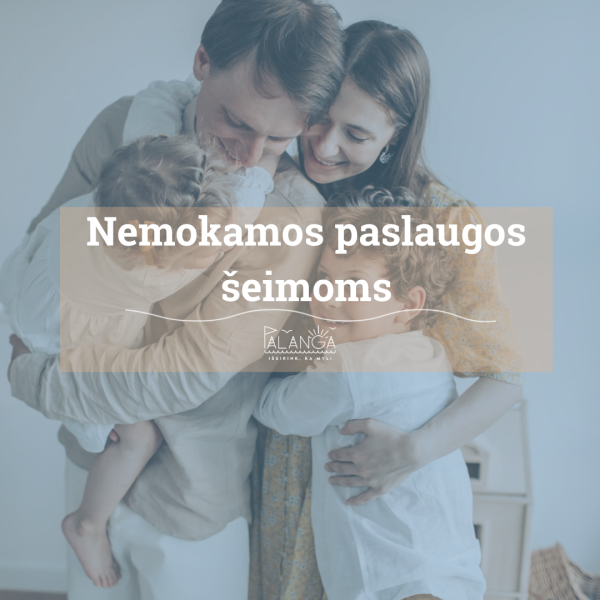 Kvietimas į nemokamus mokymus tėvams Palangoje