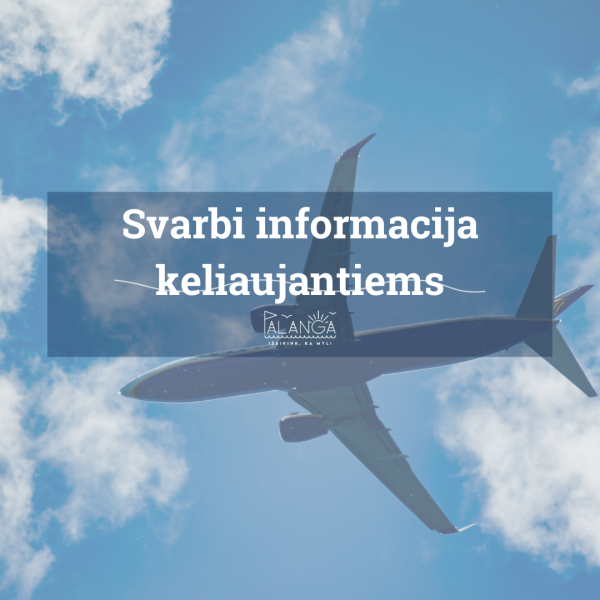 Nebelieka izoliacijos reikalavimo atvykstantiems iš užsienio