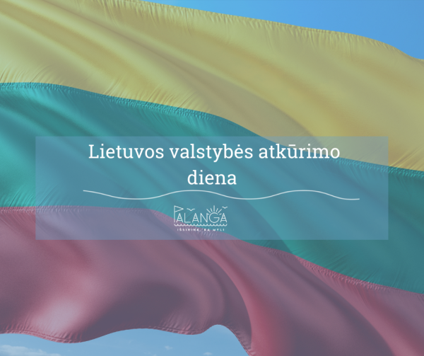 Palangos mero Š. Vaitkaus sveikinimas Lietuvos valstybės atkūrimo dienos proga