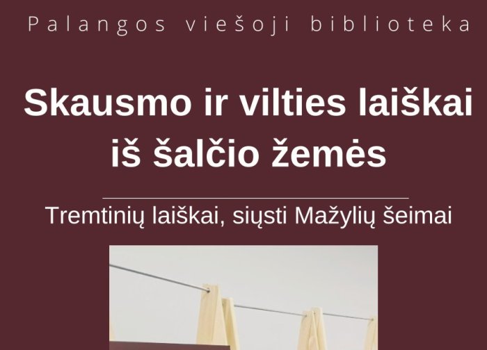 Palangos viešojoje bibliotekoje - Europos Parlamento nario prof. Liudo Mažylio paroda „Skausmo ir...
