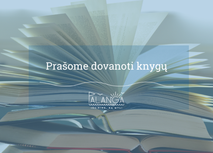 Palangos miesto savivaldybės viešoji biblioteka prašo dovanoti knygų ukrainiečių kalba