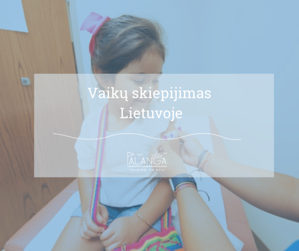 Vaikų skiepijimas Lietuvoje: pritarta sustiprinančiajai „Comirnaty“ vakcinos dozei, o pirminei...