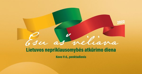 „Esu aš vėliava“ – Kovo 11-oji Lietuvos Nepriklausomybės atkūrimo diena Palangoje ir Šventojoje