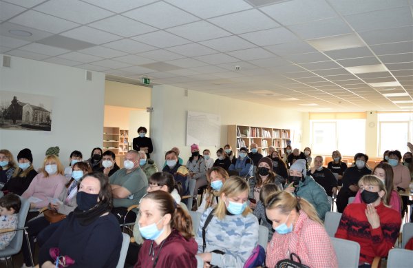 Savivaldybės specialistų iniciatyva įvyko pirmasis Palangoje apsistojusių Ukrainos karo pabėgėlių...
