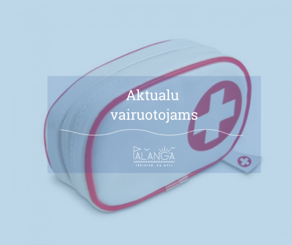 Nukeliamas naujų pirmosios pagalbos rinkinių vairuotojams įsigaliojimo terminas
