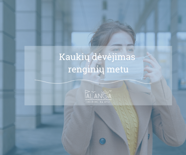 Renginiuose uždarose erdvėse galima dėvėti ne tik FFP2 lygio respiratorius, bet ir medicinines...