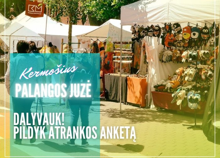 Prasideda kurorto festivalio "Myliu Palangą" mugės dalyvių registracija