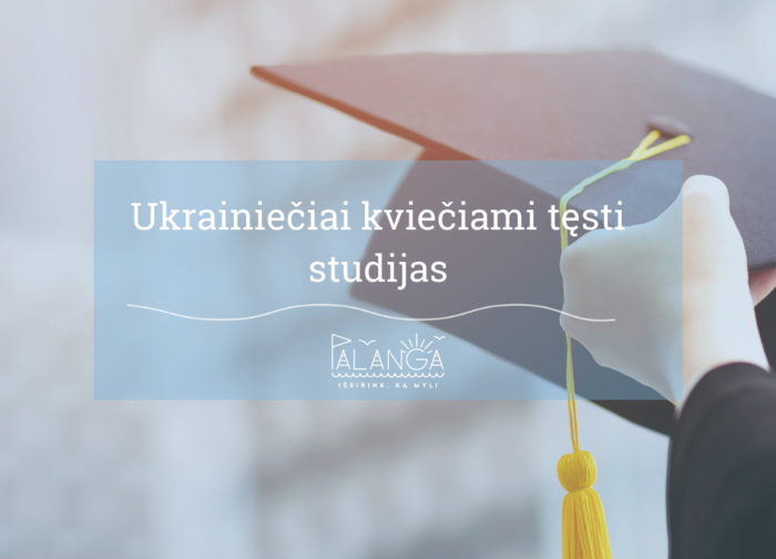 Vilniaus universitetas Ukrainos studentams suteikia galimybę nemokamai tęsti studijas Lietuvoje