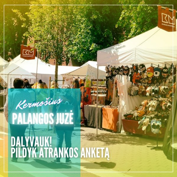 Prasideda kurorto festivalio "Myliu Palangą" mugės dalyvių registracija