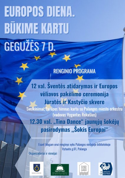 Palanga kviečia švęsti Europos dieną 