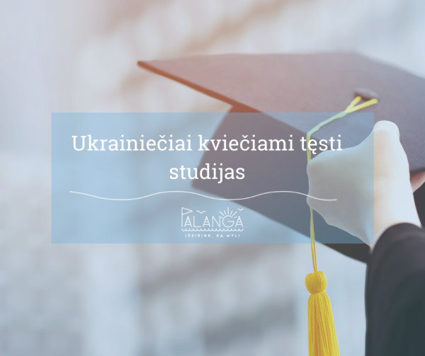 Vilniaus universitetas Ukrainos studentams suteikia galimybę nemokamai tęsti studijas Lietuvoje
