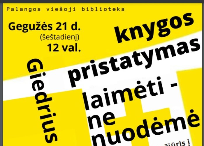 Giedrius Surplys  knygos „Laimėti – ne nuodėmė: krikščioniškas požiūris į sėkmę ir lyderystę“...