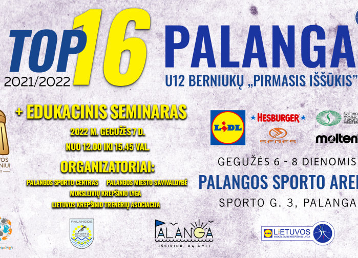 Šį savaitgalį Palangoje startuos pirmasis „Augu krepšinyje“ edukacinis seminaras