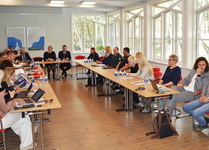 Pirmąsyk po pandemijos surengtoje spaudos konferencijoje  – ateinančios vasaros Palangos naujienos